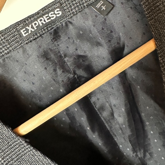 Express Men - Tweed Style Grey Vest Small - Picture 3 of 5